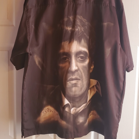 Rare Scarface button down shirt - Picture 2 of 5